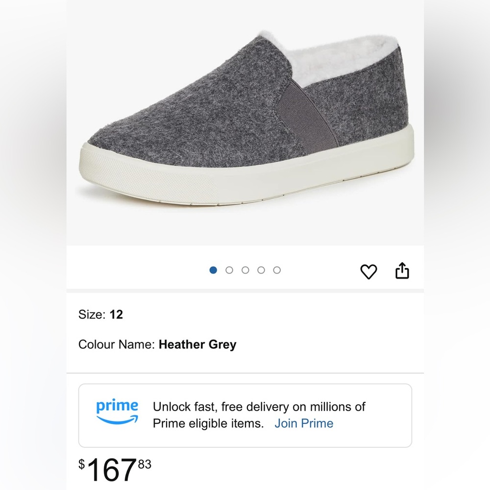 Vince. Blair Shearling fur loafers.